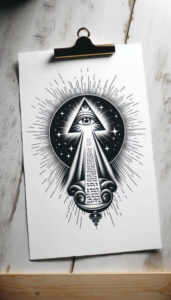 divine – tattoo design ideas free ai generated – neotraditional-refined-lines – for-temple – Gallery: god-inkby-ai