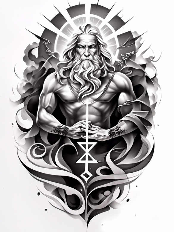 divine-inspiration – tattoo design ideas free ai generated – neotraditional-artful-color – for-inner-arm – Gallery: god-inkby-ai