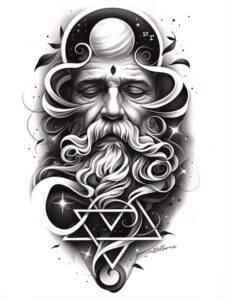 divine-inspiration – tattoo design ideas free ai generated – realism-life-like – for-hip – Gallery: god-inkby-ai