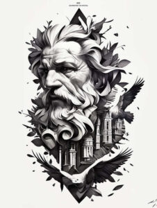 divine-light – tattoo design ideas free ai generated – surrealism-metaphysical – for-fingers – Gallery: god-inkby-ai
