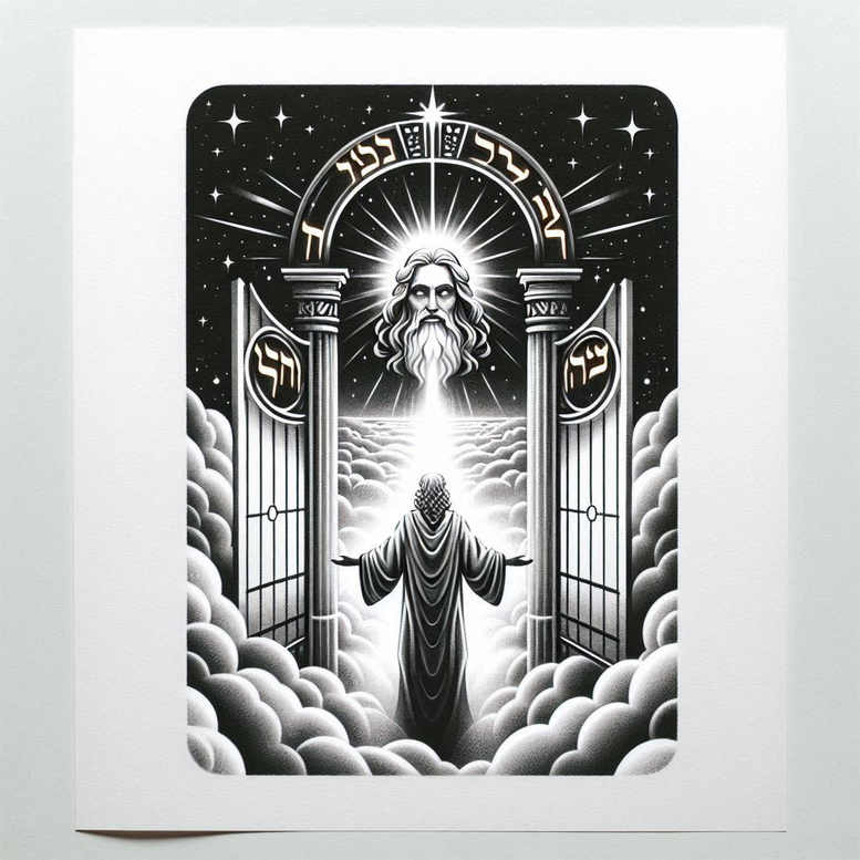 divine-light-symbol – tattoo design ideas free ai generated – neotraditional-artful-color – for-chest – Gallery: god-inkby-ai