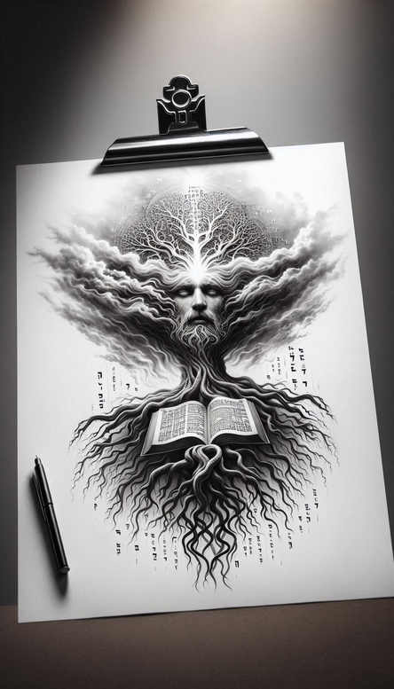 divine-mystery – tattoo design ideas free ai generated – surrealism-melted-shapes – for-foot – Gallery: god-inkby-ai