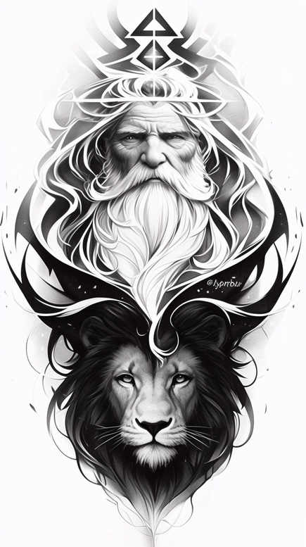 divine-plan – tattoo design ideas free ai generated – surrealism-displaced-objects – for-ribs – Gallery: god-inkby-ai