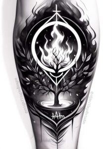 divine-power – tattoo design ideas free ai generated – realism-ink-realism – for-inner-arm – Gallery: god-inkby-ai