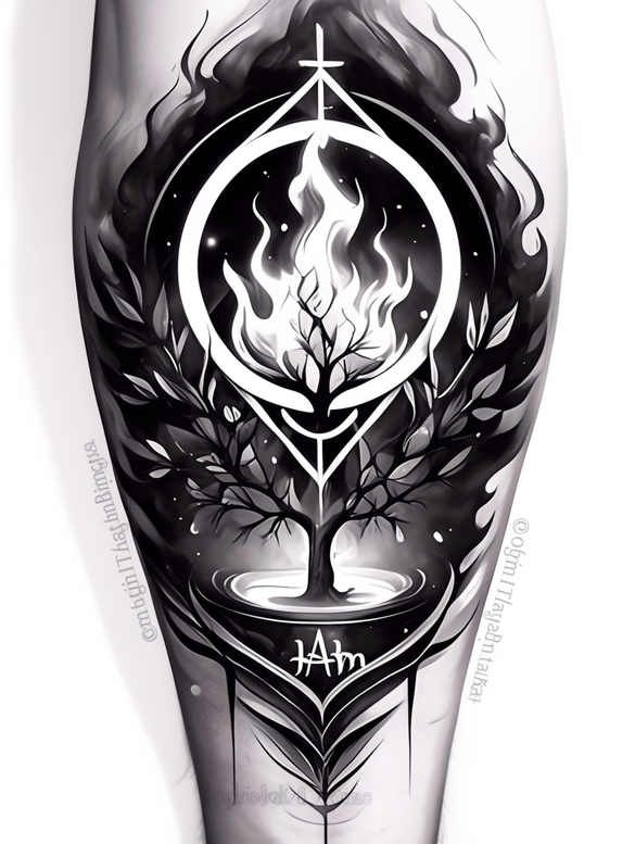 divine-power – tattoo design ideas free ai generated – realism-ink-realism – for-inner-arm – Gallery: god-inkby-ai
