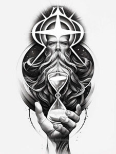 divine-sign – tattoo design ideas free ai generated – realism-subtle-saturation – for-foot – Gallery: god-inkby-ai