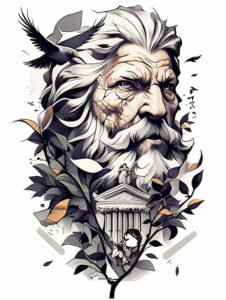 divine-will – tattoo design ideas free ai generated – realism-sharp-focus – for-upper-shoulder – Gallery: god-inkby-ai