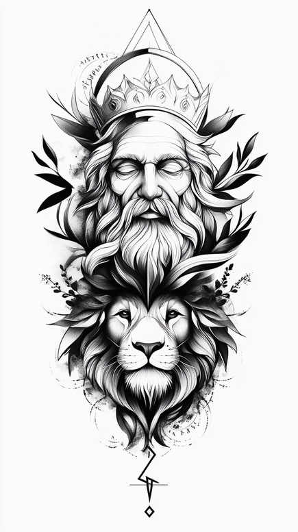 eternal-god – tattoo design ideas free ai generated – surrealism-enigmatic – for-wrist – Gallery: god-inkby-ai