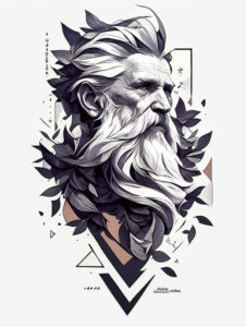 for-women – tattoo design ideas free ai generated – neotraditional-ornamental – for-scapula – Gallery: god-inkby-ai