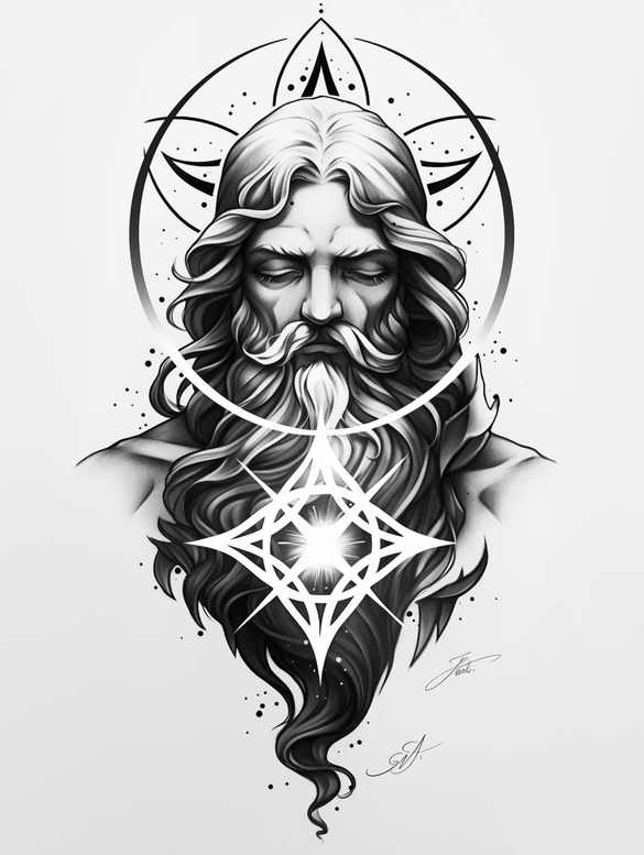for-women – tattoo design ideas free ai generated – neotraditional-subtle-tone – for-biceps – Gallery: god-inkby-ai
