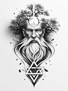 for-women – tattoo design ideas free ai generated – realism-natural-finish – for-knee – Gallery: god-inkby-ai