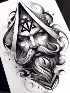 for-women – tattoo design ideas free ai generated – surrealism-dreamlike – for-stomach – Gallery: god-inkby-ai