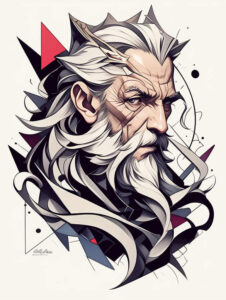 god-in-nature – tattoo design ideas free ai generated – neotraditional-vintage-influence – for-back – Gallery: god-inkby-ai