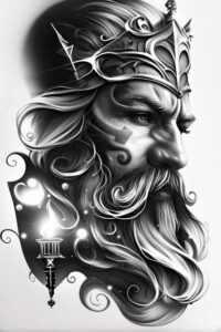god-of-universe – tattoo design ideas free ai generated – surrealism-abstract-forms – for-palm – Gallery: god-inkby-ai