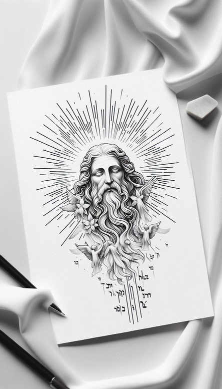 god-protection – tattoo design ideas free ai generated – neotraditional-classic-motifs – for-lower-arm – Gallery: god-inkby-ai