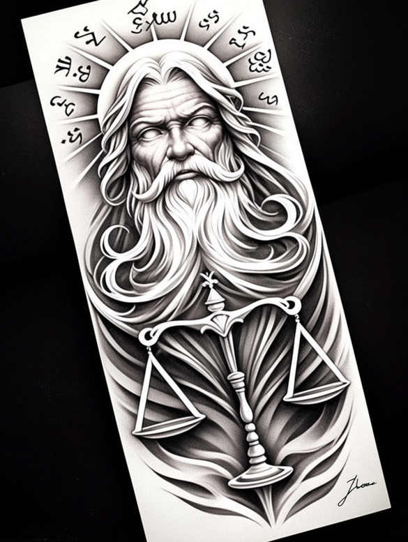 gods-mercy-for-men – tattoo design ideas free ai generated – surrealism-shimmering-forms – for-triceps – Gallery: god-inkby-ai