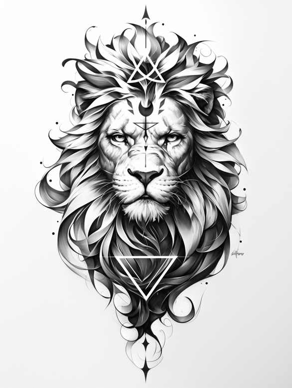 holy-presence – tattoo design ideas free ai generated – neotraditional-artistic-contrast – for-chest – Gallery: god-inkby-ai