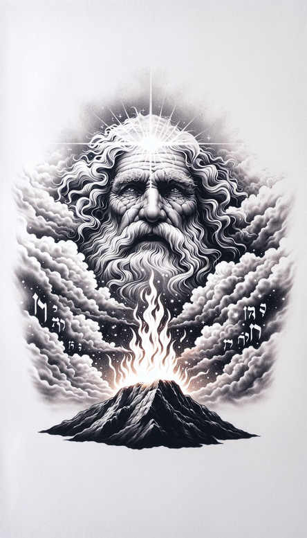 holy-presence – tattoo design ideas free ai generated – neotraditional-enhanced-shading – for-temple – Gallery: god-inkby-ai