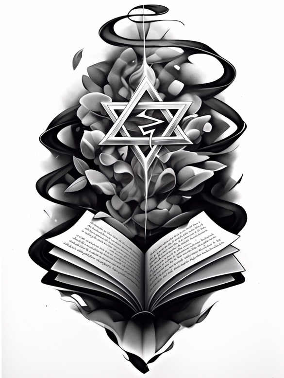 holy-spirit – tattoo design ideas free ai generated – realism-contour-shading – for-ribs – Gallery: god-inkby-ai