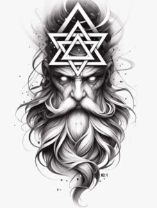 prayer-god – tattoo design ideas free ai generated – neotraditional-dynamic-color – for-foot – Gallery: god-inkby-ai
