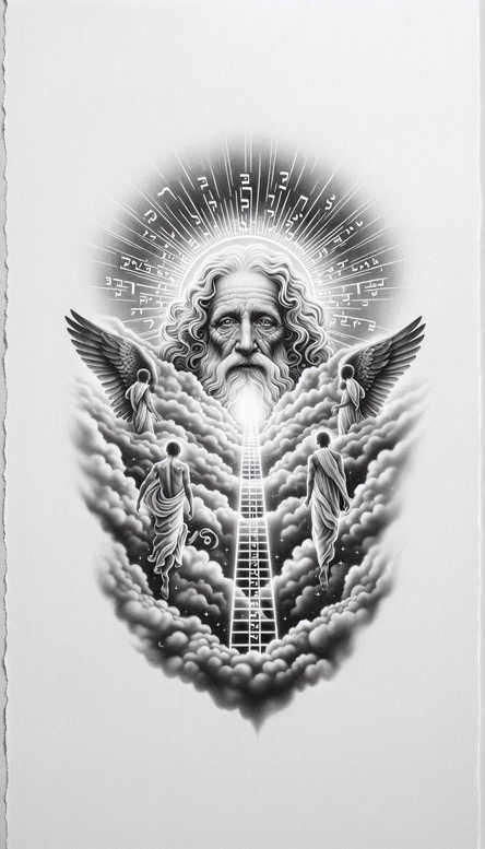 protector-god – tattoo design ideas free ai generated – neotraditional-balanced-color – for-fingers – Gallery: god-inkby-ai
