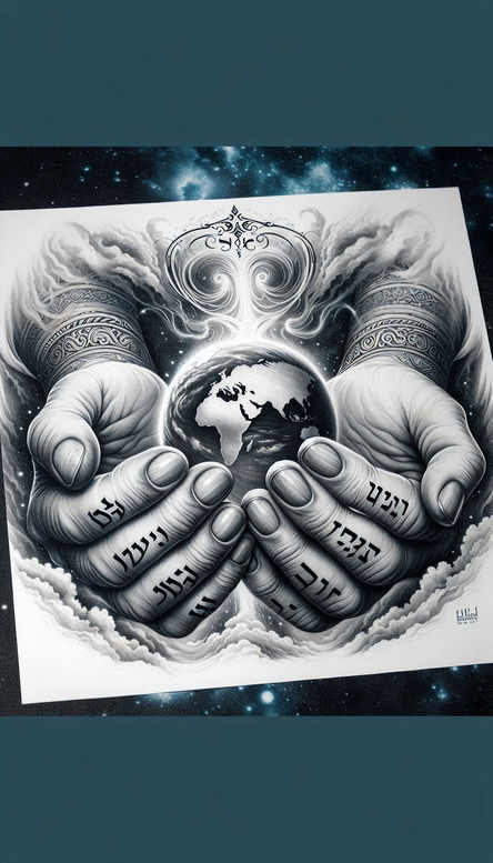 revelation – tattoo design ideas free ai generated – surrealism-translucent-layers – for-outer-arm – Gallery: god-inkby-ai