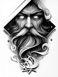 sacred-presence – tattoo design ideas free ai generated – neotraditional-dynamic-color – for-wrist – Gallery: god-inkby-ai