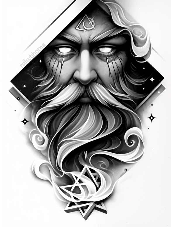 sacred-presence – tattoo design ideas free ai generated – neotraditional-dynamic-color – for-wrist – Gallery: god-inkby-ai