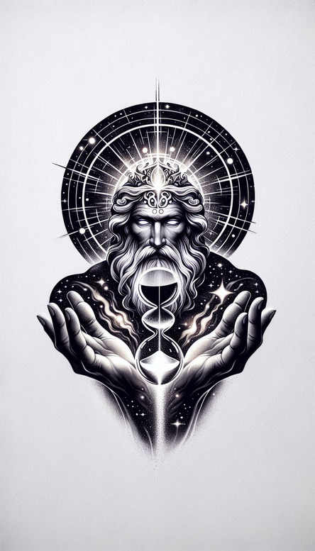 sacred-presence – tattoo design ideas free ai generated – surrealism-fluid-motion – for-palm – Gallery: god-inkby-ai