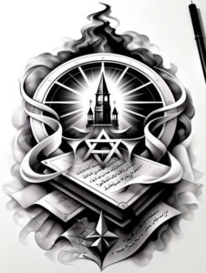 spiritual-guide – tattoo design ideas free ai generated – surrealism-distorted-reality – for-hand – Gallery: god-inkby-ai