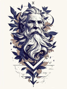 spiritual-power – tattoo design ideas free ai generated – surrealism-fantastical-elements – for-chest – Gallery: god-inkby-ai
