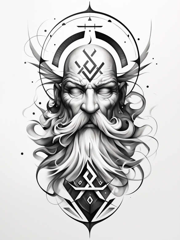 spiritual-support – tattoo design ideas free ai generated – realism-hyper-realistic – for-side – Gallery: god-inkby-ai