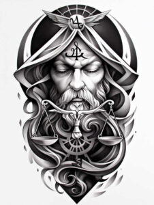 god tattoo design ideas atmospheric celestial motifs symbolising perseverance