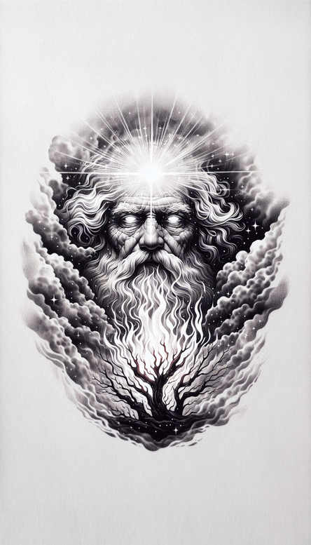 god tattoo design ideas modern classic cosmic for back