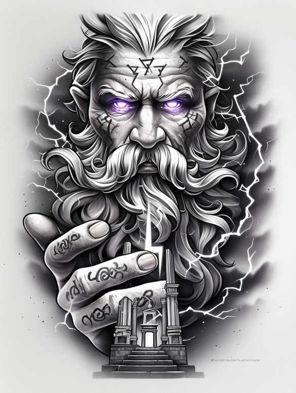 god tattoo design ideas abstract divine blessing stands for endurance