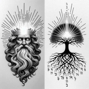 god tattoo design ideas intricate guardian symbol of endurance