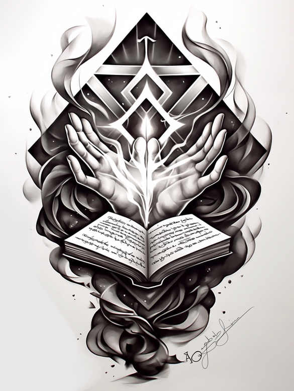 god tattoo design ideas clean fill heavenly for sternum