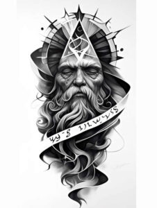 god tattoo design ideas true-to-life holy resilience and power