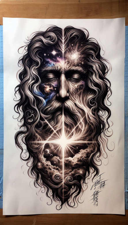 god tattoo design ideas minimalist holy symbols for upper arm