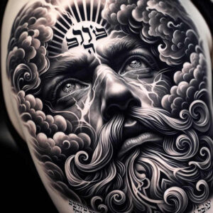 god tattoo design ideas Realism realistic structure majestic symbol of endurance