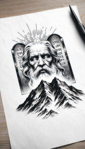 god tattoo design ideas Realism anatomical accuracy mythical meaning determination