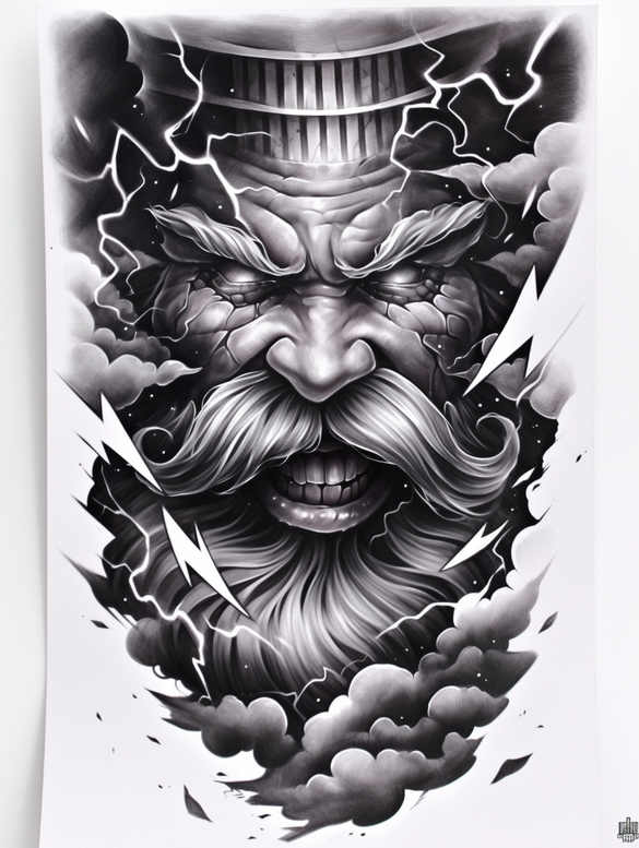 god tattoo design ideas smooth protector embodying perseverance