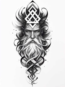 god tattoo design ideas structured design sacred shows determination