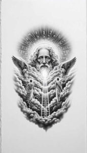 god tattoo design ideas Realism textured skin symbolic for hand