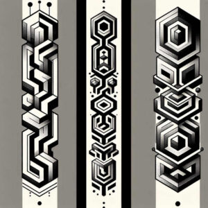 digital-graphic – tattoo design ideas free ai generated – solid-fill – for-shoulder-blade – Gallery: graphic-inkby-ai