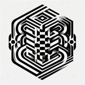 graphic-design – tattoo design ideas free ai generated – wave-grid – for-back-shoulder – Gallery: graphic-inkby-ai