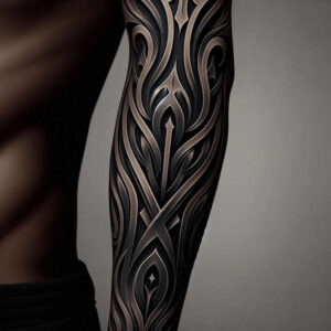 graphic-details – tattoo design ideas free ai generated – minimal-geometry – for-lower-arm – Gallery: graphic-inkby-ai