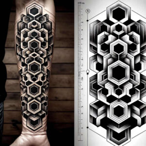 graphic – tattoo design ideas free ai generated – angular-form – for-heel – Gallery: graphic-inkby-ai