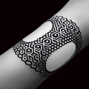 ornamental-design – tattoo design ideas free ai generated – hex-pattern – for-side – Gallery: graphic-inkby-ai