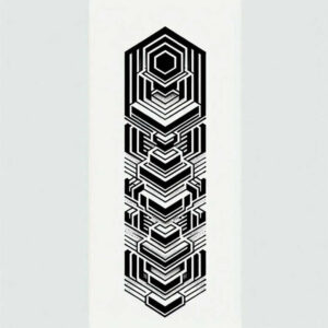 pattern-design – tattoo design ideas free ai generated – network-lines – for-toe – Gallery: graphic-inkby-ai